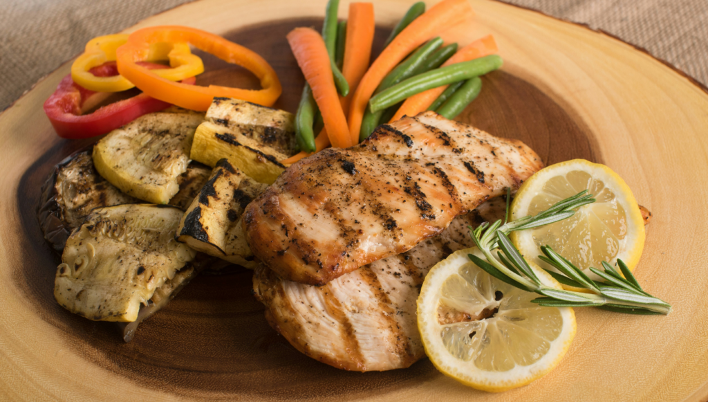 Carne de pollo para cocina saludable