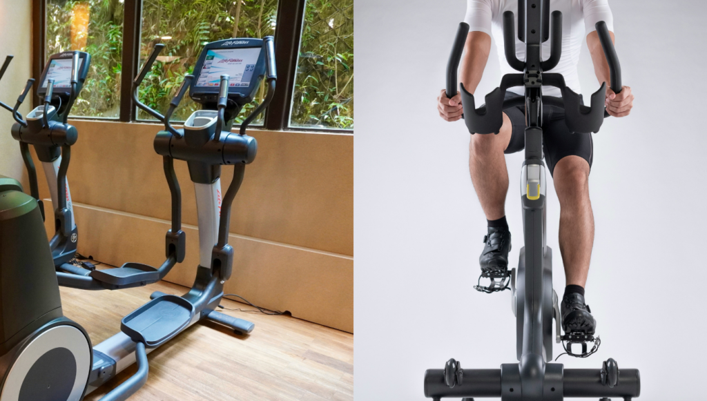 Máquina elíptica para casa vs Bici estática para casa