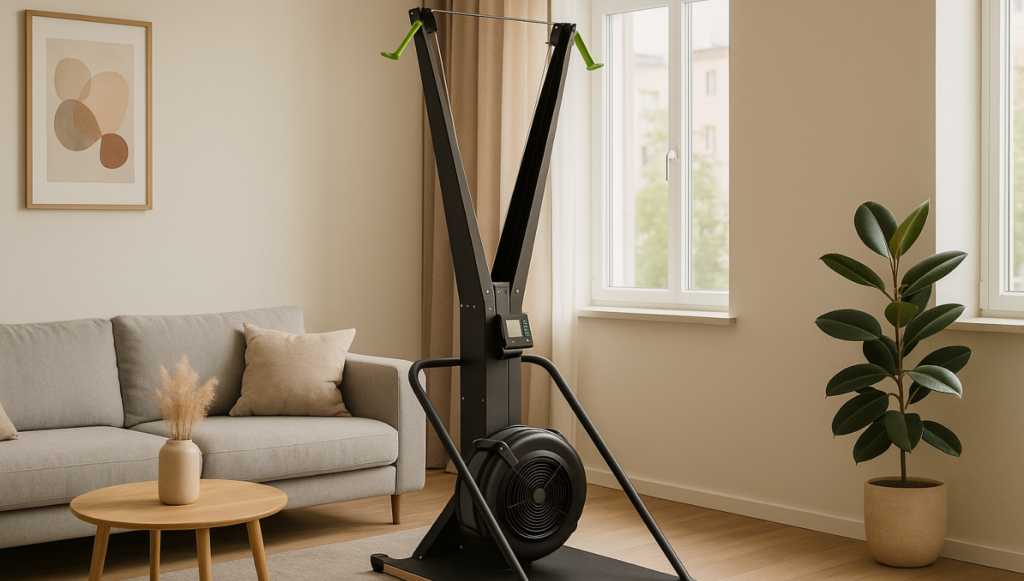 Máquina de esquí para tonificar y quemar grasa desde casa